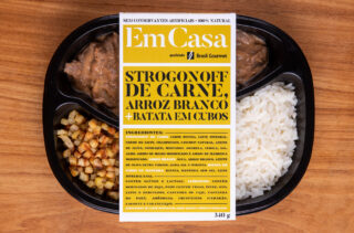 Prato Pronto | Strogonoff de Carne, Arroz Branco e Batata